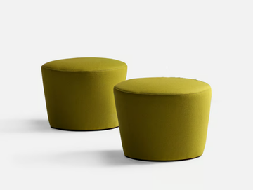 FOLIES - Fabric pouf with fire retardant padding by La Cividina - view 2